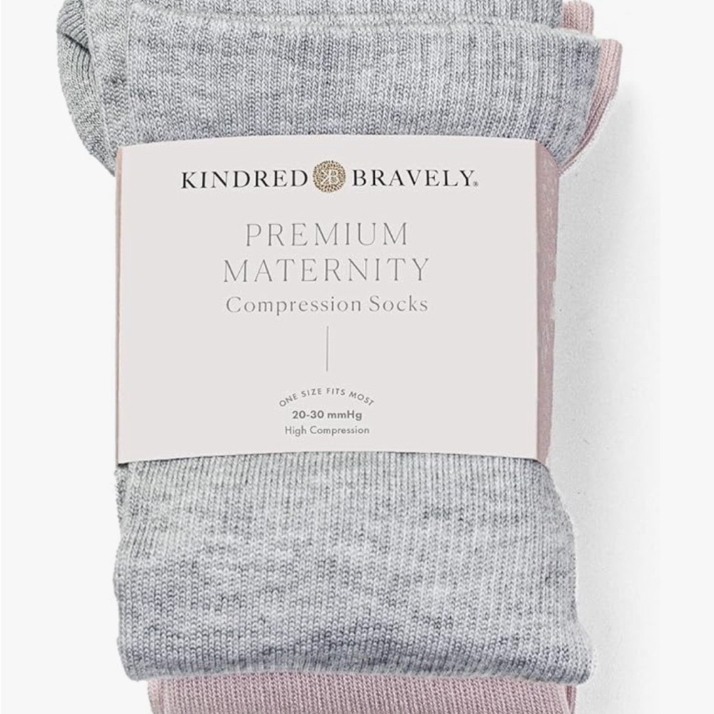 New Kindred Bravely maternity compression socks size small